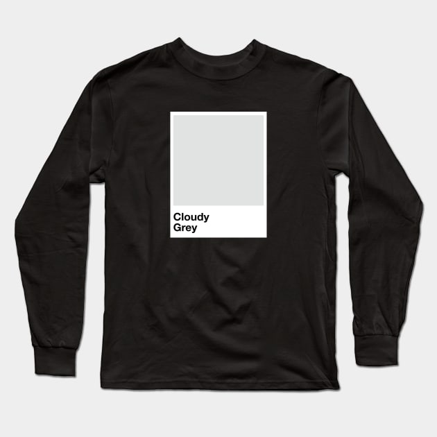 Pantone Cloudy Long Sleeve T-Shirt by Perezzzoso